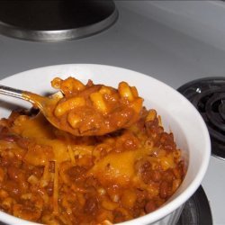 Chili Macaroni and Cheese recipe