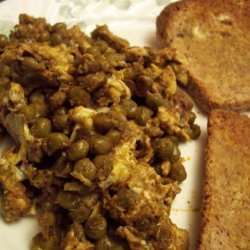 Moroccan Peas & Eggs recipe