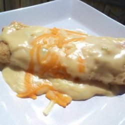 Creamy Cheese Enchiladas recipe