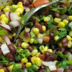Black Bean and Corn Salad - Spicy Mexican Salad/Side Dish recipe