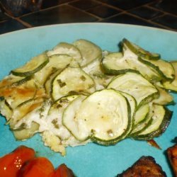 Baked Zucchini With Cheese recipe