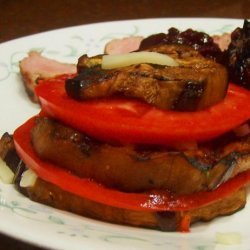 Grilled Eggplant Stacks recipe