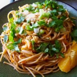 Cold Chili Orange Noodles recipe