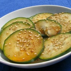 Easy Korean Cucumber Salad recipe