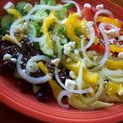 Composed Greek Salad recipe