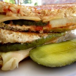 Glorious Grill Cheese and Pickles!  How Good is That? Longmeadow recipe