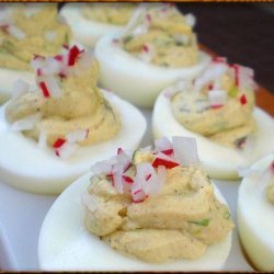Garam Masala Deviled Eggs recipe