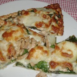 Chicken Florentine Pizza recipe