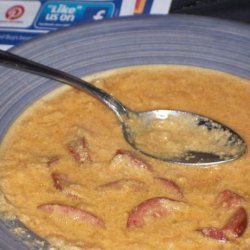 Cheesy Hash Browns and Kielbasa Soup (Crock Pot) recipe