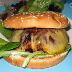 Grilled Balsamic Portabella Mushroom Burger recipe