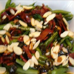 Green Beans With Bacon-Balsamic Vinaigrette recipe
