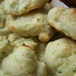 Melissa's Drop Biscuits With Green Onions recipe