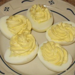 Boursin Stuffed Eggs recipe