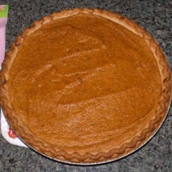 Favorite Pumpkin Pie recipe