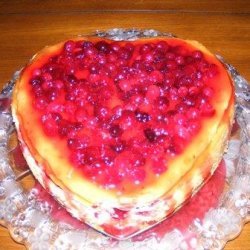 Cranberry Eggnog Cheesecake recipe