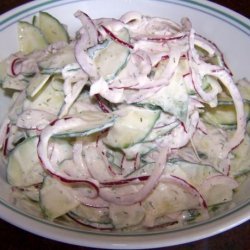 East European Cucumber Salad recipe