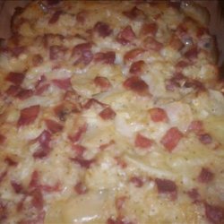Scalloped Potatoes & Ham recipe