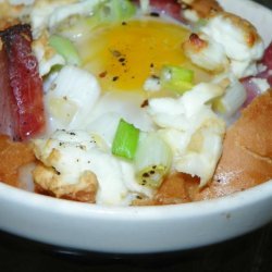 Baked Eggs With Variations recipe