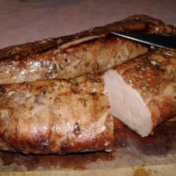 Tender Balsamic Marinated Pork Tenderloin recipe