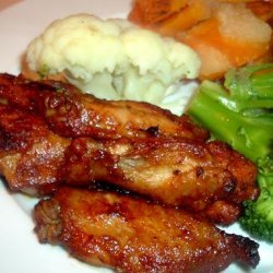Sticky BBQ Chicken Wings recipe