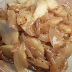 Apple and Onion to Serve With Pork recipe