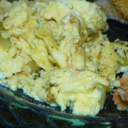 Deviled Scrambled Eggs recipe