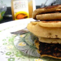 Alton Brown's Fluffy Whole Wheat Pancakes recipe
