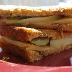 Grilled Cheese, Pickle and Vidalia Onion Sandwich recipe