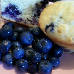 Sour Cream Blueberry Muffins recipe