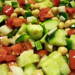 Israeli Chickpea Salad recipe
