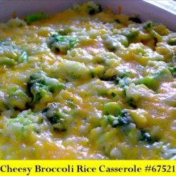 Cheesy Broccoli Rice Casserole recipe