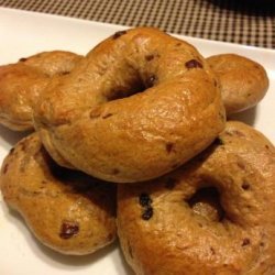 Cinnamon Raisin Bagels (Bread Machine) recipe
