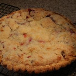 Simply Fantastic Rhubarb Custard Pie recipe