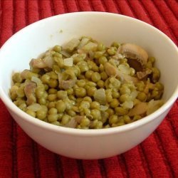 Peas and Mushrooms recipe