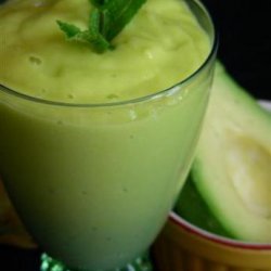 Green Machine Smoothies (Mango and Avocado) recipe