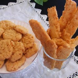 Cheese Wafers (Straws, Cookies) recipe