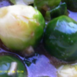 French Onion Brussels Sprouts recipe