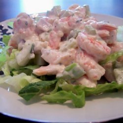 Low Carb Shrimp Salad with Aioli Mayonnaise recipe