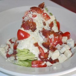 Iceberg Wedge Blue Cheese Bacon & Tomato Salad recipe