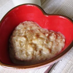 Caramel Apple Porridge (Oatmeal) recipe