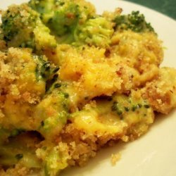 Scalloped Broccoli and Cheese Casserole recipe