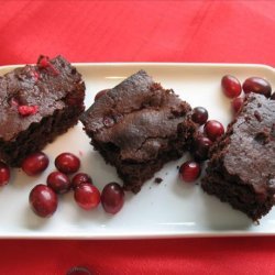Boreal Forest Cranberry Brownies recipe