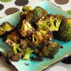 Roasted Broccoli With Garlic and Red Pepper recipe