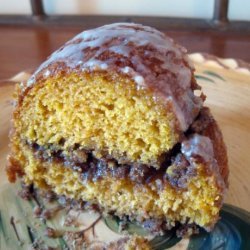 Pumpkin and Spice Sour Cream Coffee Cake recipe