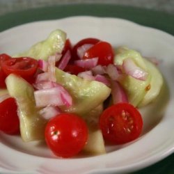 Cucumber and Tomato Salad recipe