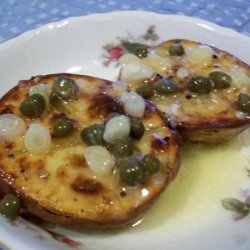 Red Potatoes Roasted With Lemon Caper Sauce recipe
