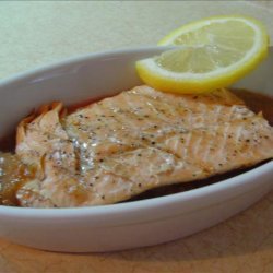 Roasted Salmon and Rhubarb recipe