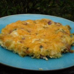 Extra-Sharp Cheddar Oven Omelet recipe