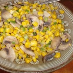 Corn With Mushrooms recipe