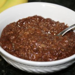 Chocolate Monkey Oatmeal (For One - Gluten Free) recipe